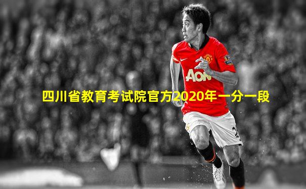 四川省教育考试院官方2020年一分一段